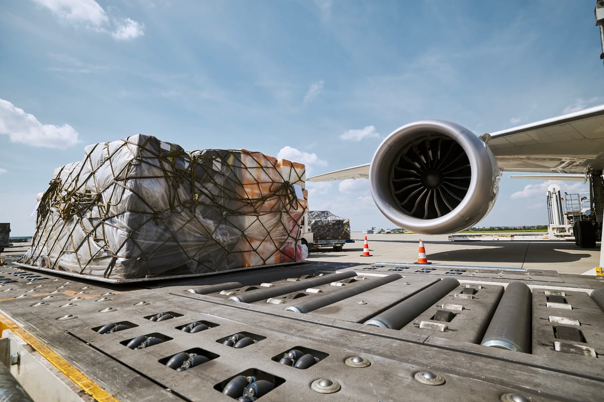 Air freight cargo handling